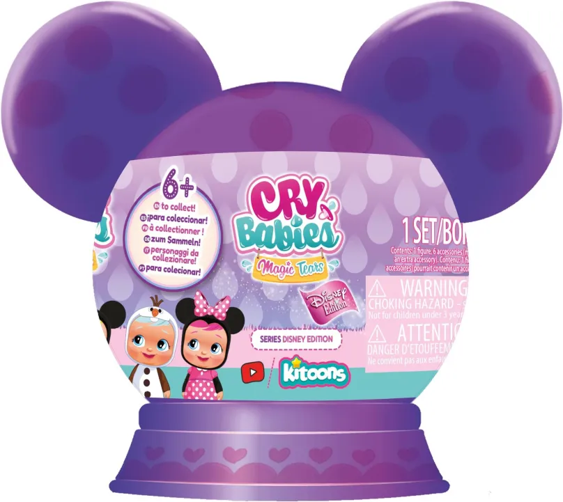 Bábika Bábika Cry Babies Magic Tears magické slzy - Disney Edícia