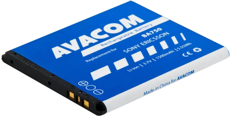 Batéria pre mobilný telefón Avacom Sony Ericsson Xperia Arc, Xperia Arc S Li-ion 3.7V 1500mAh (náhrada BA750)
