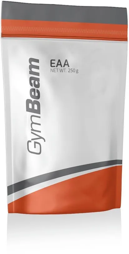 Aminokyseliny GymBeam EAA 250 g, oranžová