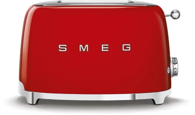 Hriankovač SMEG 50's Retro Style 2x2 červený 950W