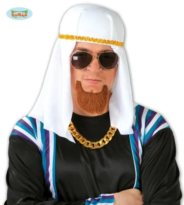 Doplnok ku kostýmu Klobúk Arabský Šejk - Sheik Abdullah
