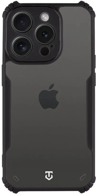 Kryt na mobil Tactical Quantum Stealth Kryt pre Apple iPhone 15 Pro Clear/Black