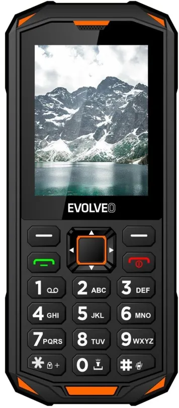 Mobilný telefón EVOLVEO StrongPhone X5 oranžový