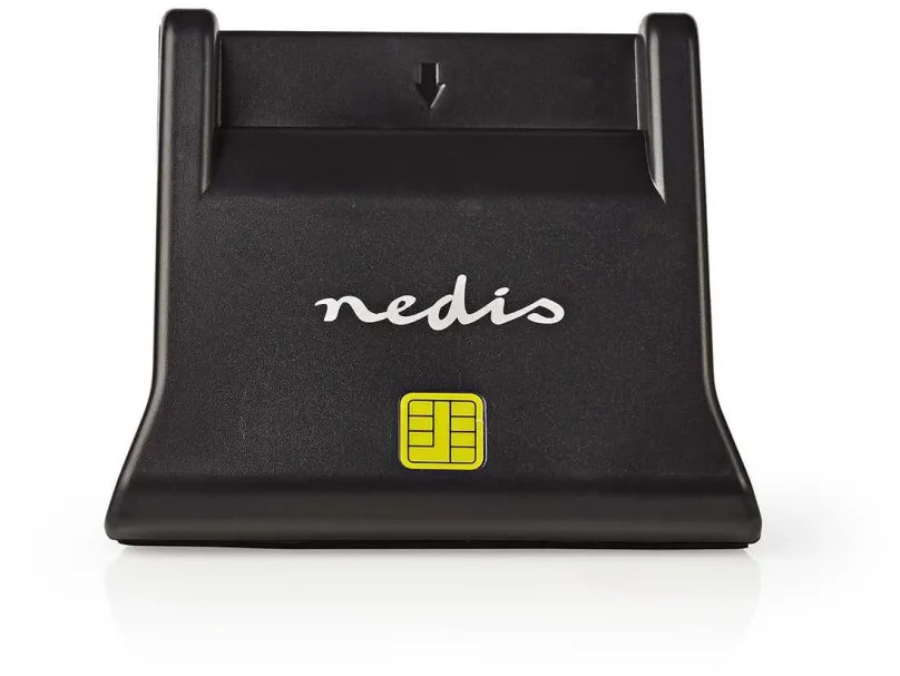 Čítačka eObčianok NEDIS Smart Card ID CRDRU2SM3BK (eObčanka) USB 2.0