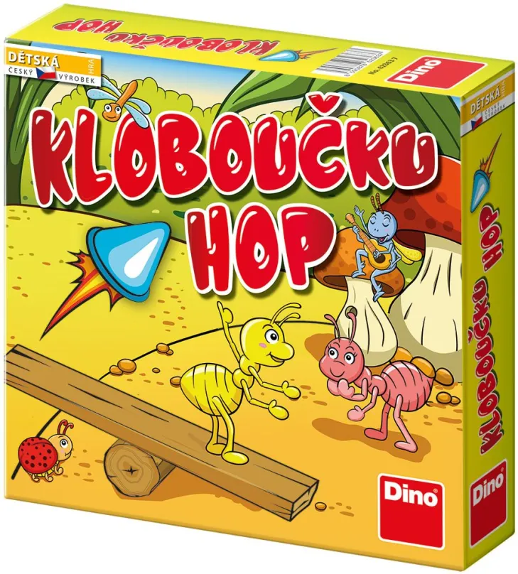 Spoločenská hra Dino Kloboučku Hop