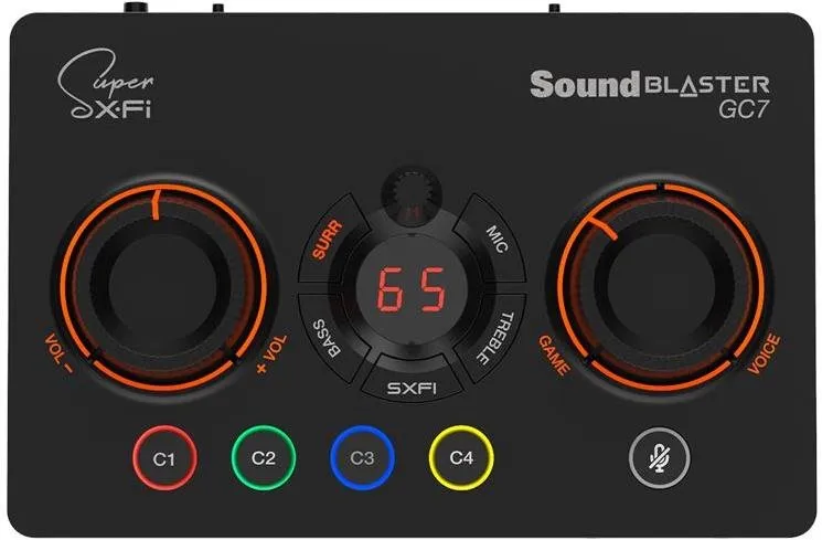 Slúchadlový zosilňovač Creative Sound Blaster GC7