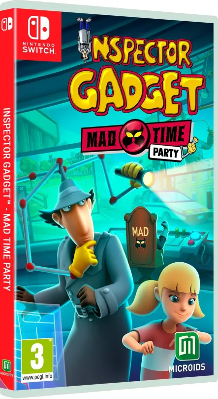 Hra na konzole Inspector Gadget: Mad Time Party - Day One Edition - Nintendo Switch