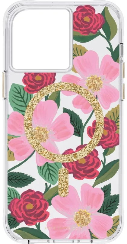 Kryt na mobil Case Mate Rifle Paper Rose Garden MagSafe iPhone 14 Pre Max, pre Apple iPhon