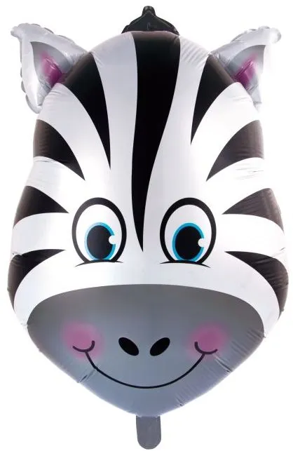 Balóniky Balónik fóliový zebra 87 cm