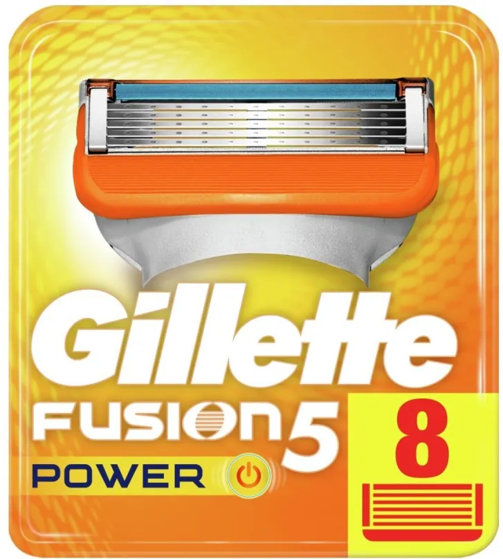 Pánske náhradné hlavice GILLETTE Fusion5 Power 8 ks