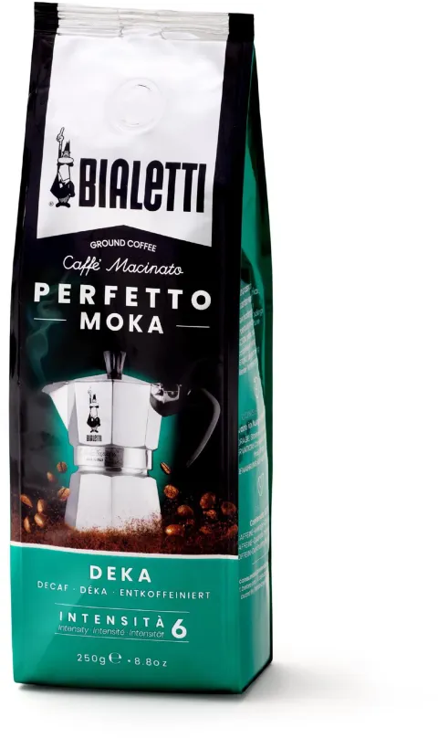 Káva Bialetti Perfetto Moka bezkofeínová 250g