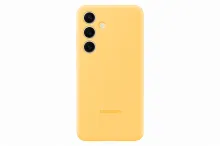 Kryt na mobil Samsung Galaxy S24 Silikónový zadný kryt Yellow