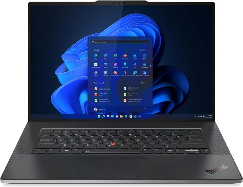 Notebook Lenovo ThinkPad Z16 Gen 1 Arctic Grey/Black celokovový, AMD Ryzen 7 PRO 6850H, 1