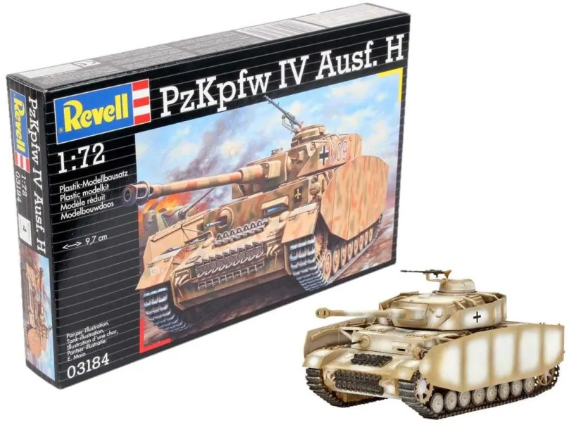 Plastikový model Plastic ModelKit tank 03184 - PzKpfw. IV Ausf.H, vhodný pre dievčatá aj c