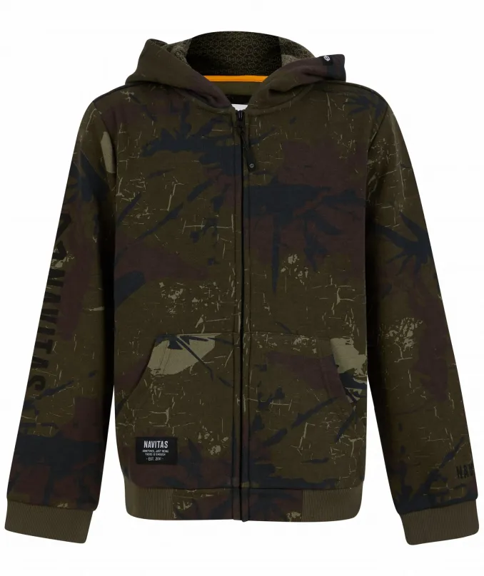 Navitas Mikina Kids Identity Camo Hoody 5-6 rokov