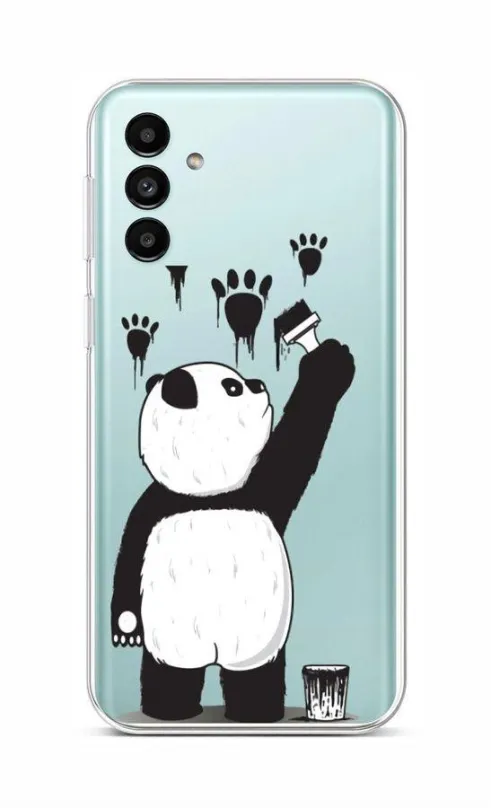 Kryt na mobil TopQ Kryt Samsung A13 5G Rebel Panda 86996, pre Samsung Galaxy A13 5G, výrez