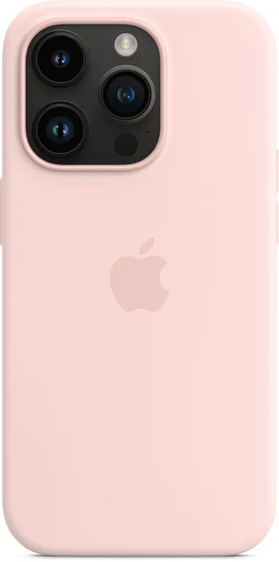 Kryt na mobil Apple iPhone 14 Pre Silikónový kryt s MagSafe kriedovo ružový