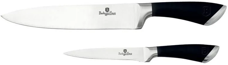 BERLINGERHAUS Sada nožov nerez 2 ks Black Silver Collection