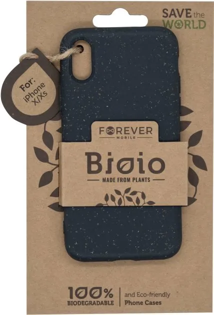 Kryt na mobil Forever Bioio pre iPhone X / XS čierny