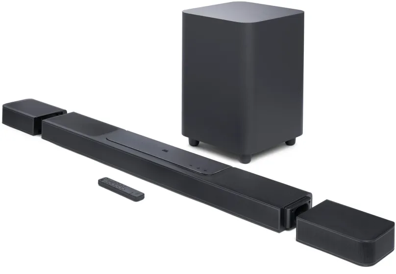SoundBar JBL Bar 1300, 11.1.4, s výkonom 1170 W, aktívny bezdrôtový subwoofer, HDMI (3× vs