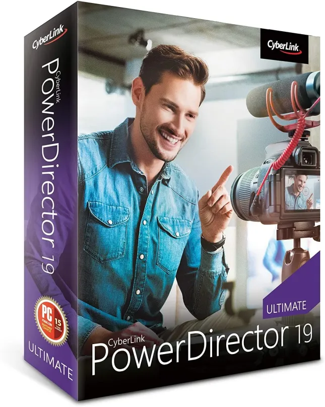 Video softvér CyberLink PowerDirector 19 Ultimate (elektronická licencia)