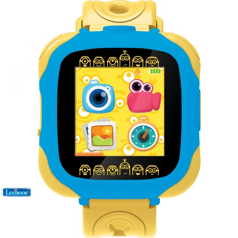 Detské hodinky Lexibook Mimoni Digitálne hodinky s farebnou obrazovkou a kamerou