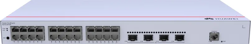 Switch Huawei S310-24T4S, do čajky, 24x RJ-45, 4x SFP, 24x 10/100/1000Base-T, cloud platfo