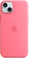 Kryt na mobil Apple iPhone 15 Plus Silikónový kryt s MagSafe ružový