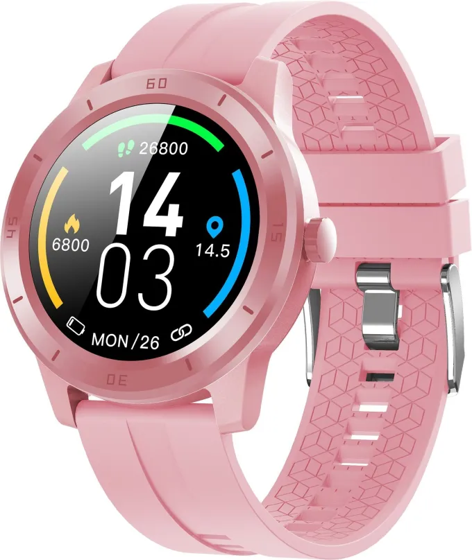Chytré hodinky WowME Smart Watch DBT-GSW10 GPS ružové
