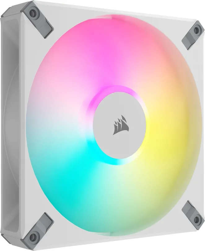 Ventilátor pre PC Corsair iCUE AF140 RGB ELITE White
