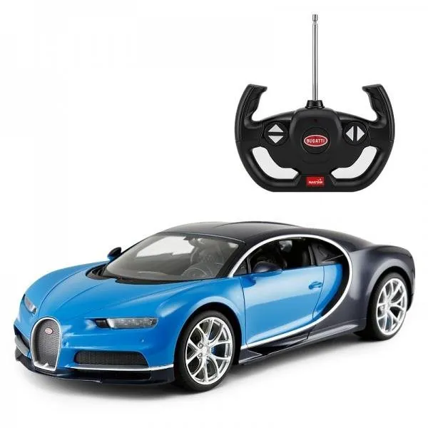 RC auto Bugatti Veyron Chiron (1:14) blue, - vhodné pre deti od 6 rokov