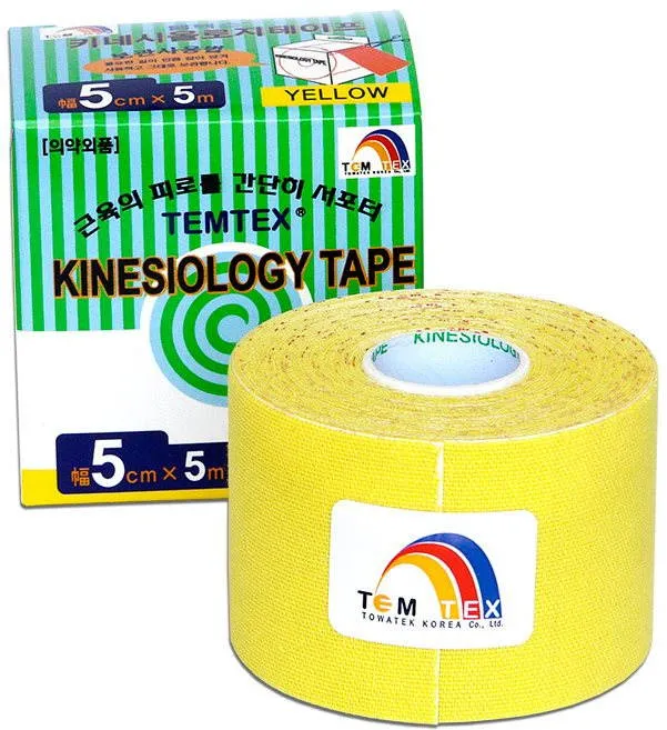 Tejp TEMTEX tape Classic žltý 5 cm