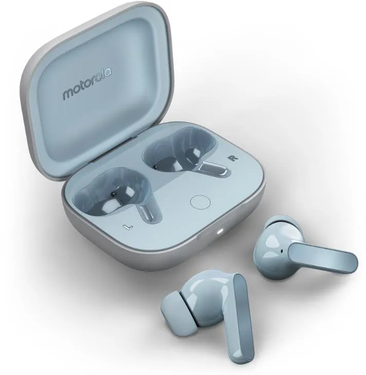 Bezdrôtové slúchadlá Motorola Moto Buds Glacier Blue