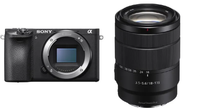 Digitálny fotoaparát Sony Alpha A6400 čierny + E 18-135mm f/3.5-5.6 OSS