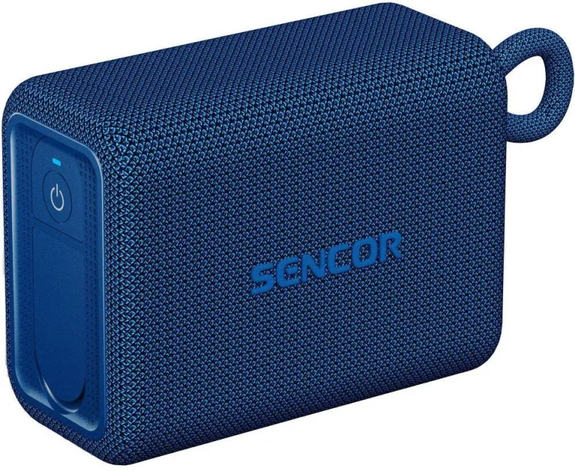 Bluetooth reproduktor Sencor SSS 1400 BLUE, s výkonom 5W, frekvenčný rozsah od 80 Hz do 16