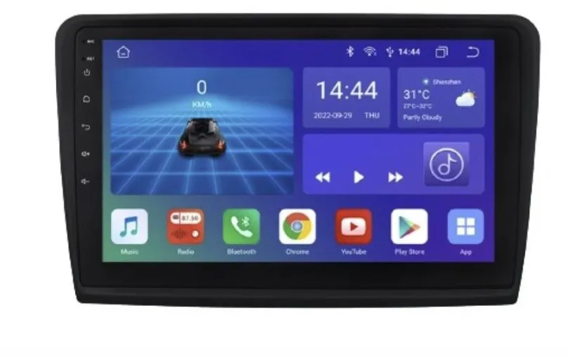 Autorádio HIZPO 2GB Autorádio Škoda Superb 2 II 2008-2015 Android Navigácia CarPlay Android Auto