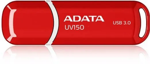 Flash disk ADATA UV150 červený, USB 3.2 Gen 1 (USB 3.0), USB-A, kapacita 32 GB, rýchl