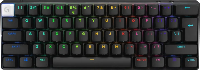 Herná klávesnica Logitech G PRO X 60 Lightspeed Gaming Keyboard, čierna