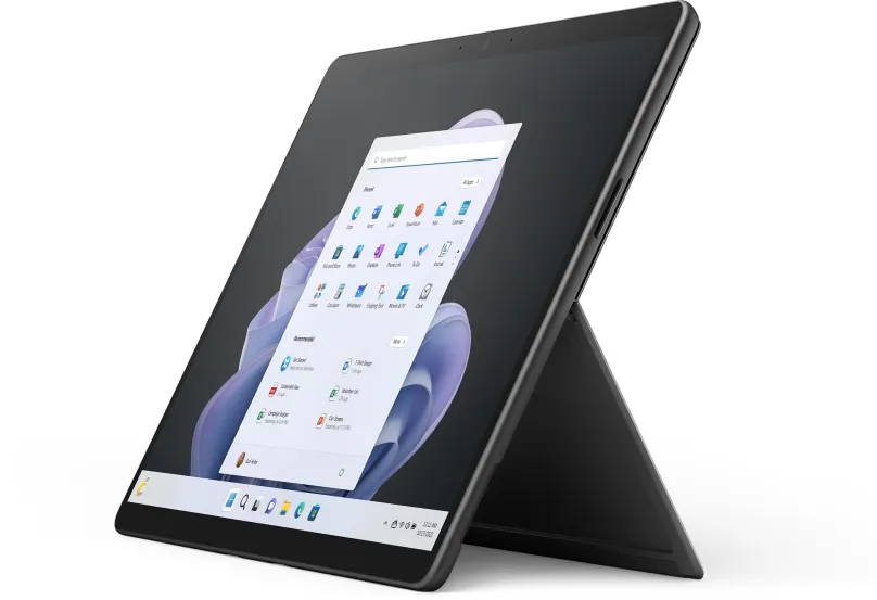 Tablet PC Microsoft Surface Pro 9 2022 256 GB 8 GB Black, Intel Core i5 1235 U Alder Lake,