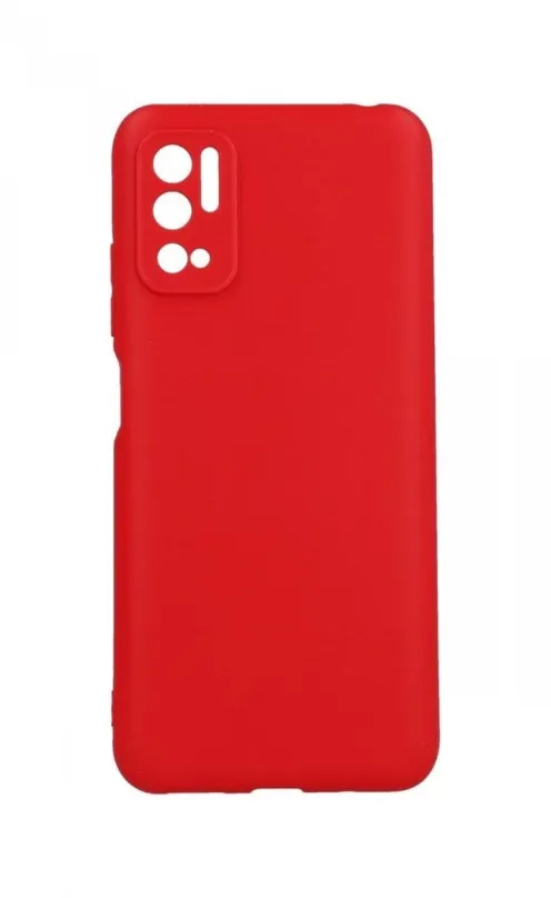 Kryt na mobil TopQ Kryt SOFT Xiaomi Redmi Note 10 5G červený lesklý 85998, pre Xiaomi Redm