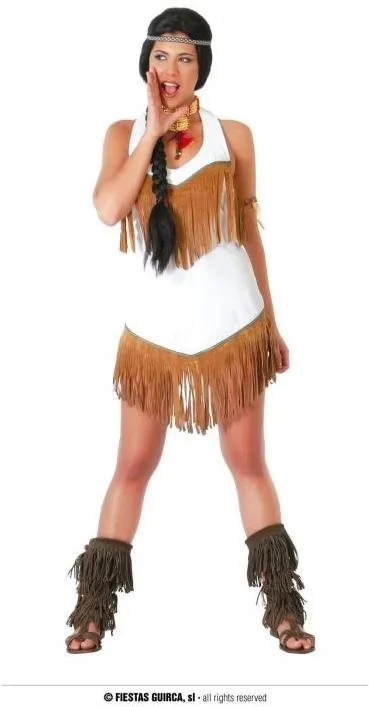Kostým Dámsky kostým - indiánka veľ. M (38-40)