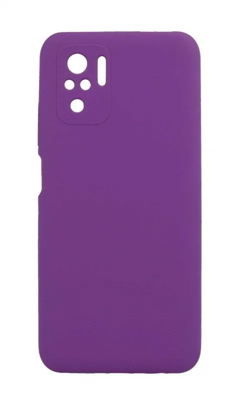 Puzdro na mobil TopQ Kryt Essential Xiaomi Redmi Note 10 fialový 92332