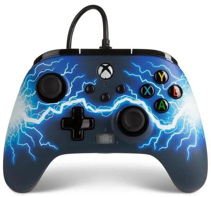 Gamepad PowerA Enhanced Wired Controller - Arc Lightning - Xbox, pre Xbox Series X|S, kabe