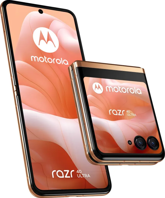 Mobilný telefón Motorola Razr 40 Ultra 8GB/256GB Peach Fuzz