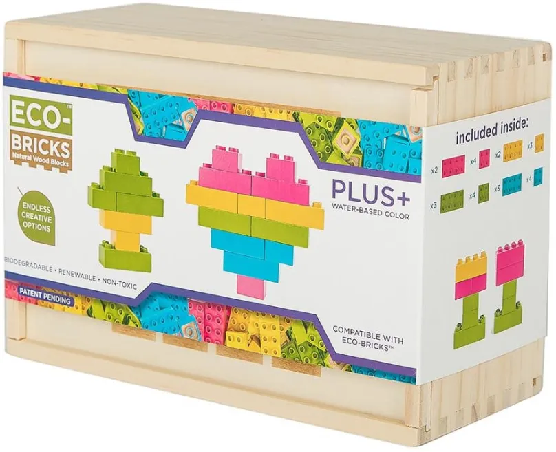 Stavebnica Once Kids Eco-Bricks Color Plus+ 25 dielov
