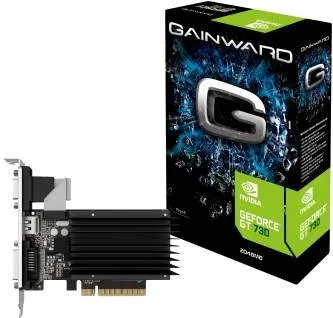 Grafická karta GAINWARD GT 730 2GB DDR3, 2 GB GDDR3 (1800 MHz), NVIDIA GeForce, Fermi (GF