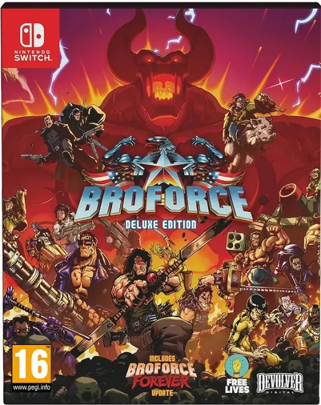 Hra na konzole Broforce: Deluxe Edition - Nintendo Switch