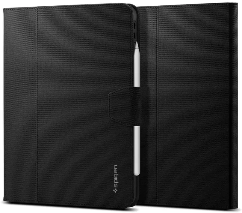 Puzdro na tablet Spigen Liquid Air Folio Black iPad Air 10.9" (2022/2020)