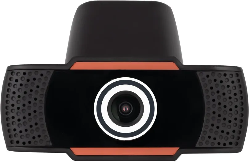 Webkamera Havit HN07P, čiernočervená