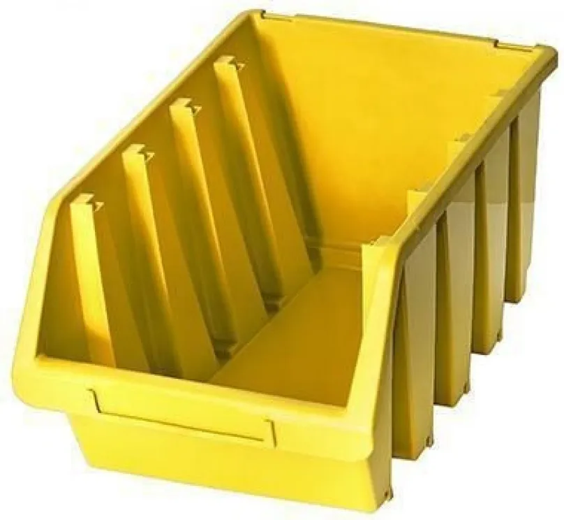 Box na náradie Patrol Plastový box Ergobox 4, 15,5 x 34 x 20,4 cm, žltý